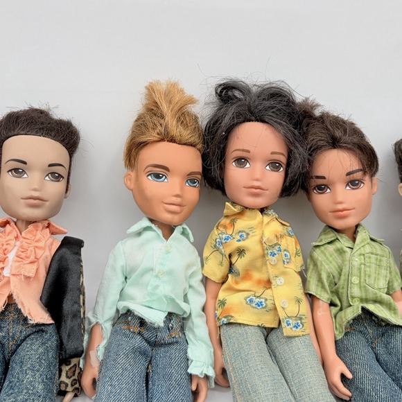 Bratz Boyz Lot Of Boy Dolls Dressed With Shoes MGA Lot Of 18 - Picture 6 of 11